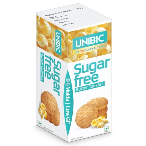 Image of Unibic Sugar Free Butter Cookies, 75 /67.5gm(weight may vary)