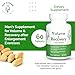 Male Enhancement Pills to Increase Size Permanently (60 Count/Bottle, 1 Bottle) - Mens Supplement for Size & Recovery After Enlargement Exercises - Penis Pills for Girth and Enlargement