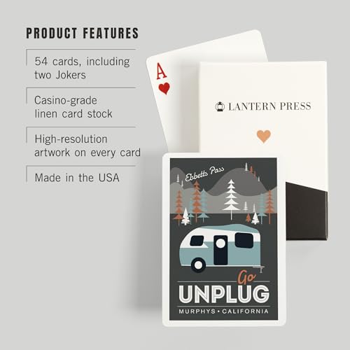 Baraja de Poker Murphys California, 52 cartas miniatura 3