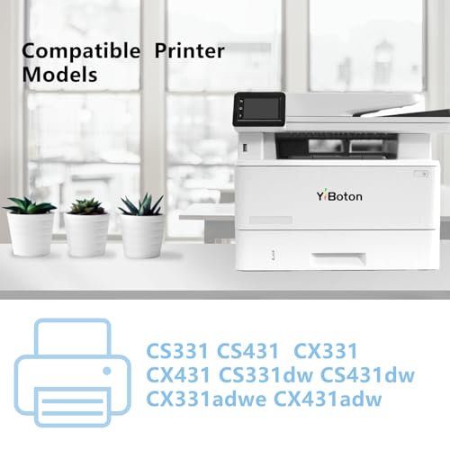 Image of High Yield 20N10K0 CS331 CS431 Black Toner Cartridge with Chip