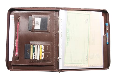 Image of Sukeshcraft Pu Multiuse 25 File Sleeve for Documents, Certificates, Fixed Deposit Receipt, Portfolio B4 Size Documents Holder for Sports, Office, Home, School