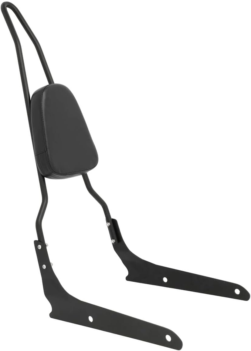 Passenger Tall Sissy Bar Rear Backrest for Honda Shadow 750 Spirit VT750C2 VT750C2F Phantom VT750C2B 2010-2025, Black