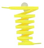 RYZGOJV 4 Pairs Athletic Shoelaces Flat Shoe Laces for Scooter Shoes Yellow