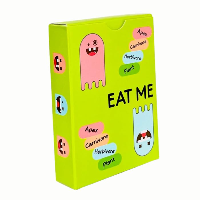 EAT ME - Family Card Game | Fun Fast Paced Educational | Great for GameNights Parties Ages 4 and up