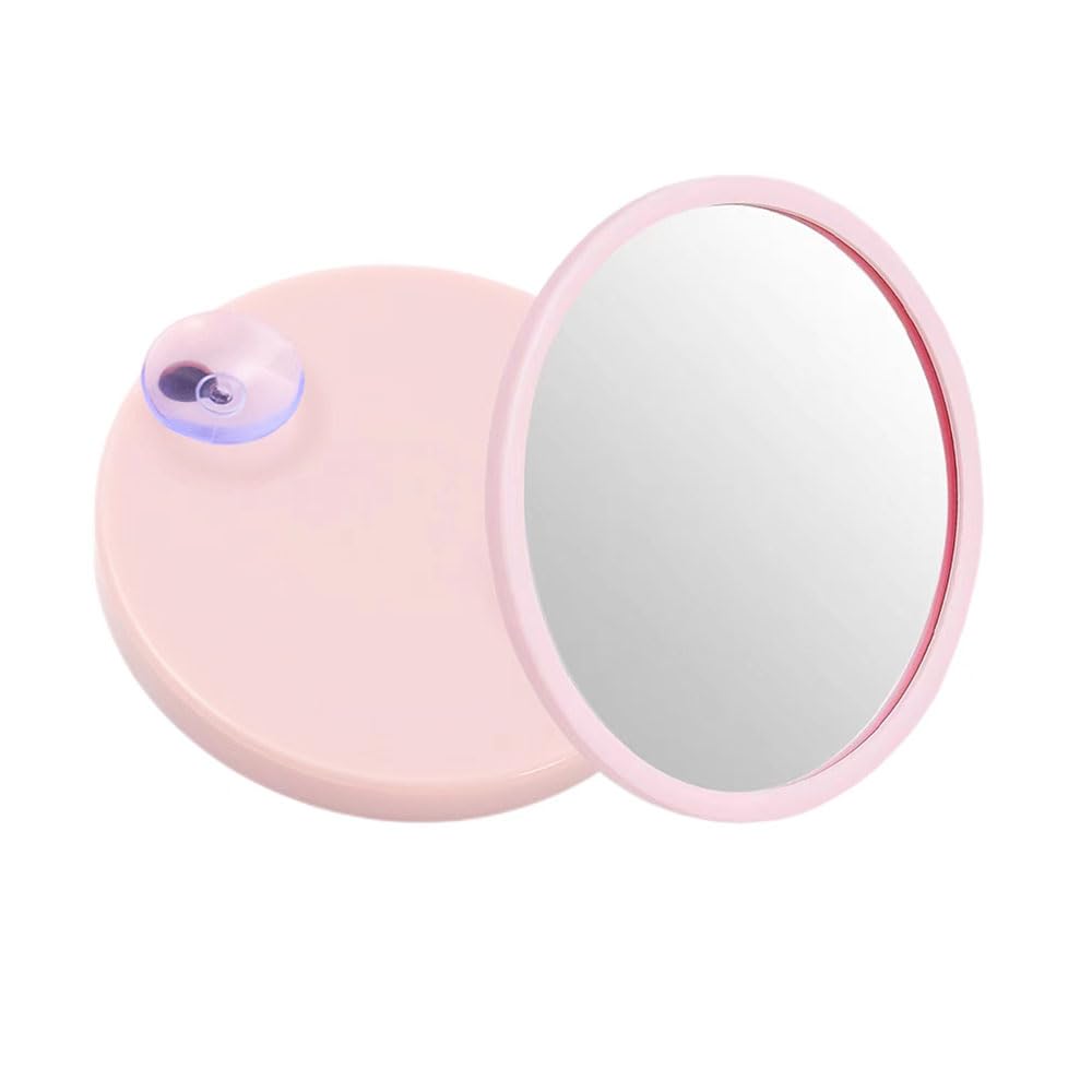 BinPhorm Espejo de Aumento 30X,Espejo de Maquillaje con Ventosa Espejo Portátil Redondo para Viaje Espejo de Aumento para Pared Baño Aumentos para Maquillaje Dormitorio Baño
