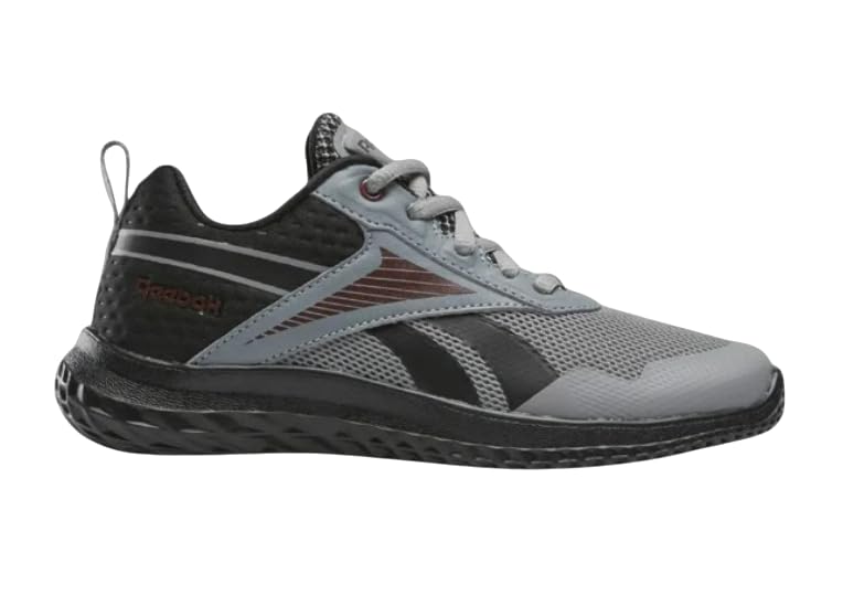 Reebok Rush Runner 5.0, Zapatillas de Running, GREY3/BLACK/RICHMAROON, 24 EU