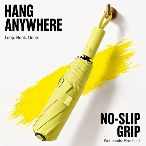 Image of ginoya brothers Premium Auto Open & Close Compact Travel Umbrella for Men & Women With 10 Durable Ribs Strong Wind Resistant Folding Easy to Carry Umbrella For Sun & Rain
