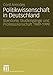 Produktbild Politikwissenschaft in Deutschland: Standorte, Studiengänge und Professorenschaft 1949-1999