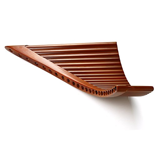 25 Pipes C Key Pan Flute Chinese Traditional Musical Instrument Pan Pipes Easy To Learn In Left Hand #TOP2