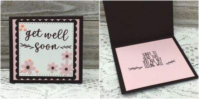 KWELLAM Clear Stamps Set - Words With Love & Hugs For Card Making And Scrapbooking