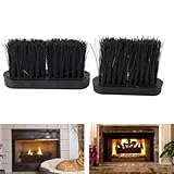 Hearth Upkeep Made - Cabezal de cepillo de pelo de sisal recargable fácil para tus herramientas de chimenea (S)