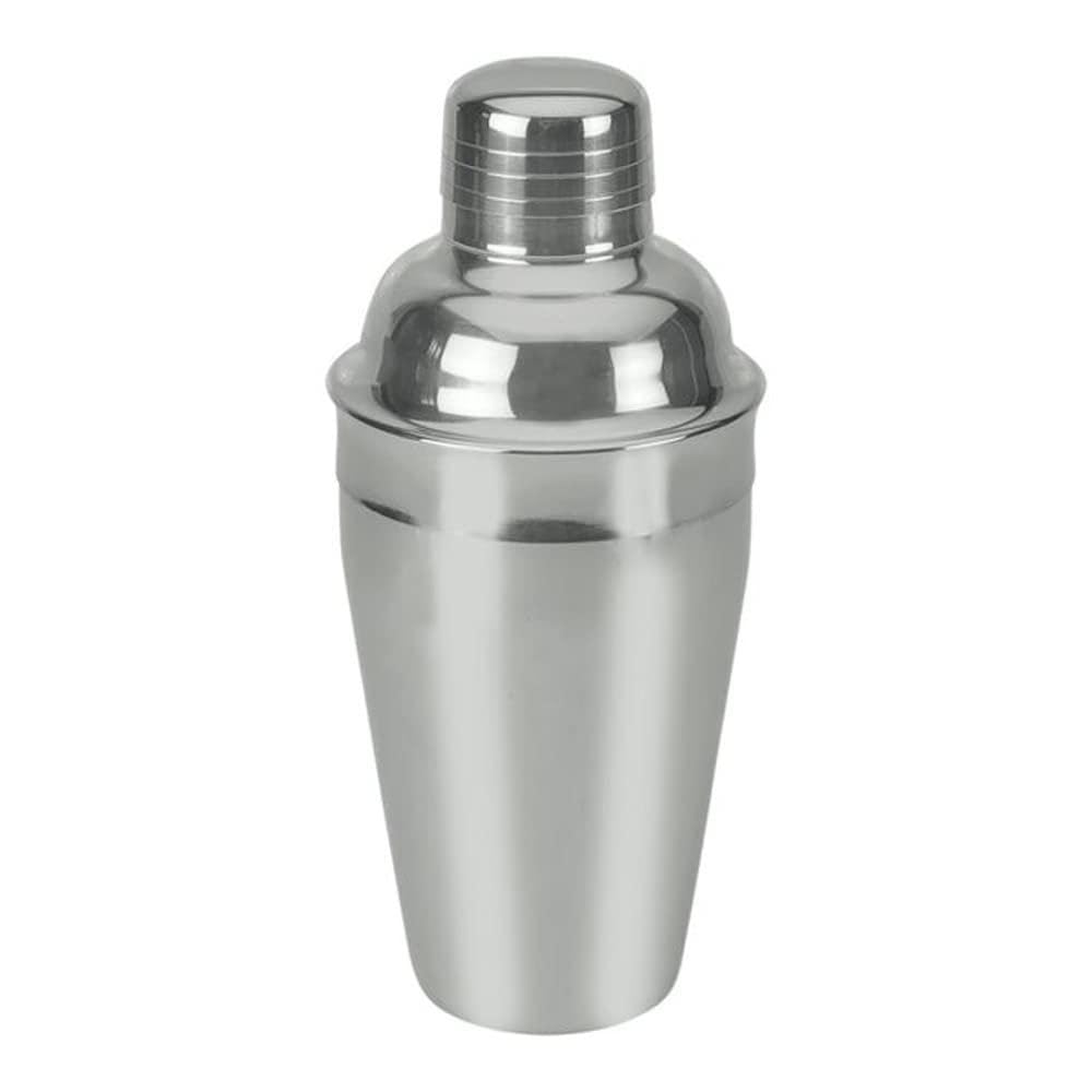 Metaltex Stainless Steel Cocktail Shaker, Silver, 0.5 Litre
