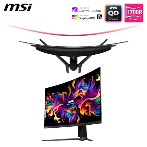 MSI MPG 321CURX QD-OLED 32″ 4K Curved 240Hz Gaming Monitor - Afbeelding 2