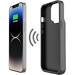 Alpatronix Battery Case for iPhone 15 and 15 Pro, Strong Slim Portable Protective Extended 15W Fast Charging Phone Case and Power Bank (BX15W) – Black - Image 2