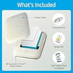 HP Sprocket Select Portable Instant Photo Printer for Android and iOS Devices (Eclipse) Starter Bundle