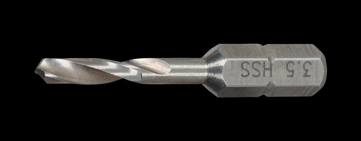 Sw-Stahl Spiral Drill Bit Set 1/4–inch HSS Polished, 19 Pieces 1–10 x 0.5 MM increments, 82200L