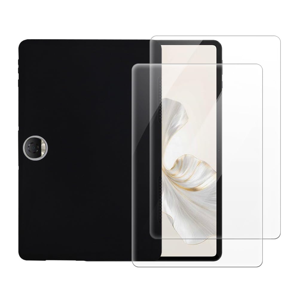 Funda y cristal Huawei Honor Tablet 9 12.1 2023 negra pack protección completa 8