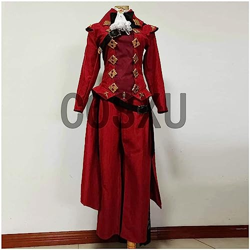 [COSXU] コスプレ衣装ファイナルファンタジーXIV FF14 赤魔道士