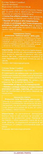 Clarins Uvb Uva 20 Moderate Sun Care Protection Cream For Unisex ...