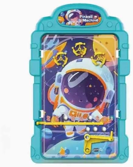 Pinball Manchine Mini Shooting Table Finger Exercise | Pinball Machine Game for KidsArcade Machine Toy Tabletop Indoor Game | Travel/Rakhi/Birthday Gift for Boys Girls | PBG- 86