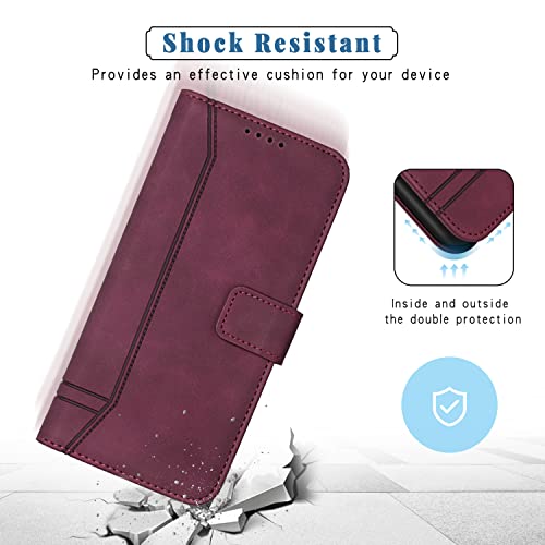 Funda Libro Para IPhone 15 Pro MAX - Cuero PU Con Ranura Para Tarjetas Y Cierre Magnético