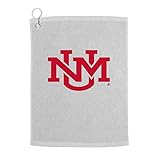 Sport Your Gear New Mexico Lobos Prime Golf Bag Towel, White