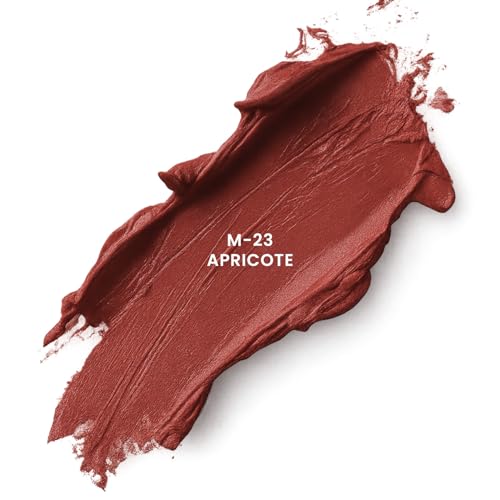 Image of TEEN TEEN Color Life Nontransfer Crayon Lipstick |Matte Finish with Built-in Primer |Waterproof & Long Lasting Lip Color |Smudge-Proof, Fade-Resistant Formula |Combo Color (Red Wine, Apricot)