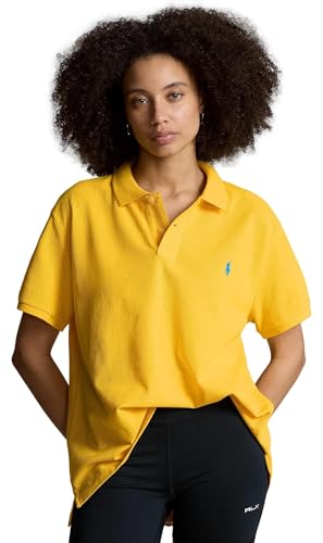 Image of POLO RALPH LAUREN Women's Classic Fit Mesh Polo Shirt