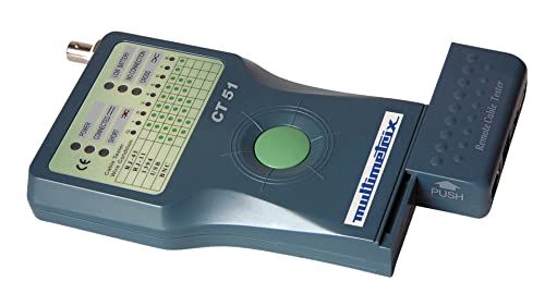 Testeur de câbles Multimetrix CT 51 RJ45 avec affichage LED