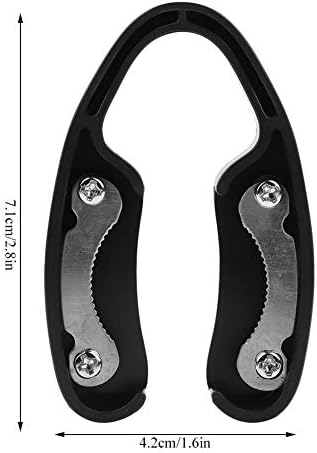 Easy Wine Bottle Opener Blade Foil Paper Cutter for Wine Bottles Tin Wrapper Opener (Black)