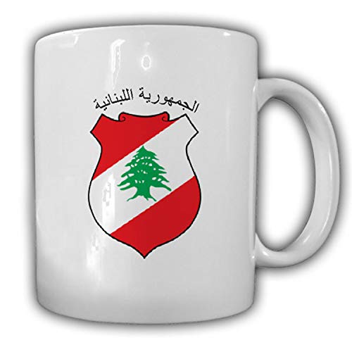 Liban armoiries emblème Liban République – Mug Tasse # 13681