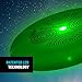 Nite Ize Flashflight Light Up Flying Disc - Family Game Night Fly Disc Toy - LED Disc with Replaceable Batteries - Family Game Night Accessories with Light - Green