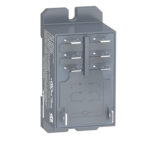 Image of Schneider Electric RPF2BB7 Relay 2CO 30A 24V AC, Power Relay Plug-In - Zelio Rpf - 2 Co - 24 V Ac - 30 A