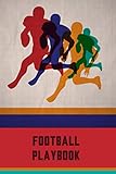 football pin badges  Football Playbook: A Handy-Sized 6x9 100 Page Notebook for Football Coaches or Enthusiasts with Field Diagrams on One Side and Graph Paper on the Opposite.-Makes a g