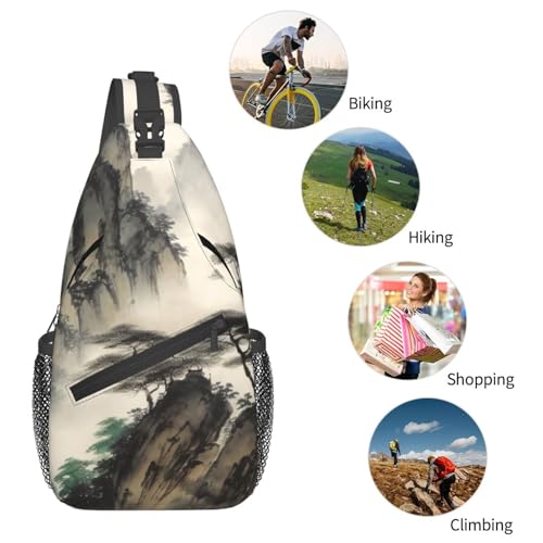 Bolso Cruzado Hombre Esligna Bandolera Estilo Pintura miniatura 7