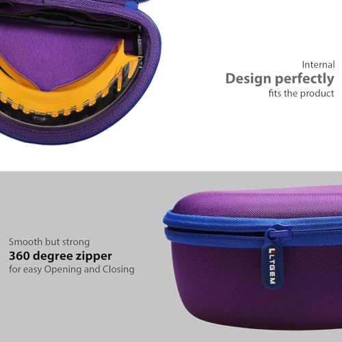 L LTGEM Estojo para Óculos de Segurança Ltgem para Dewalt Dpg82/Dpg82-11/Dpg82-11C/Dpg82-11D/Dpg82-2