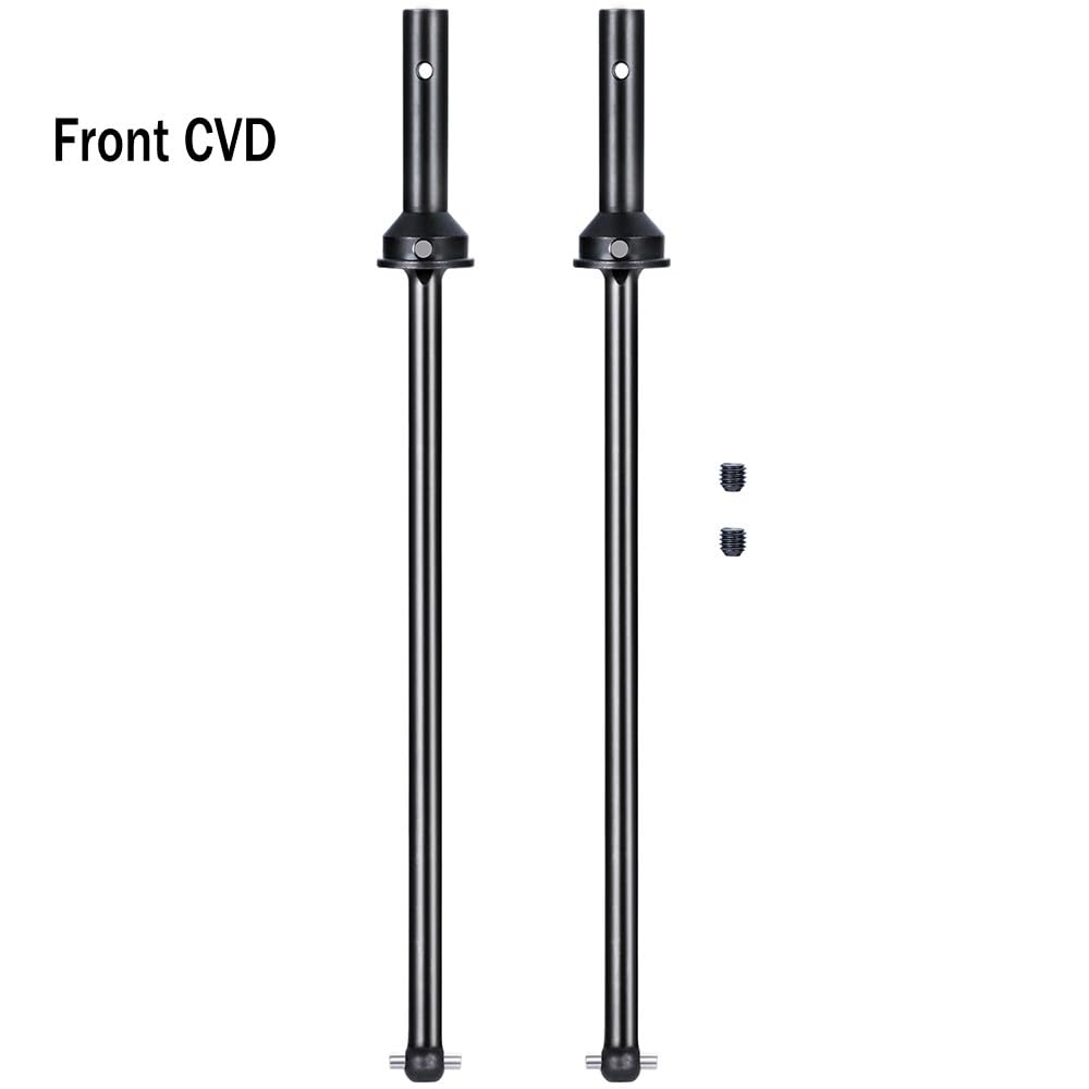 RCLIONS Steel Front Center Rear Drive Shaft CVD Dogbone Joint for 1/8 ARRMA KRATON 6S V4 V5 BLX 4WD Speed Monster