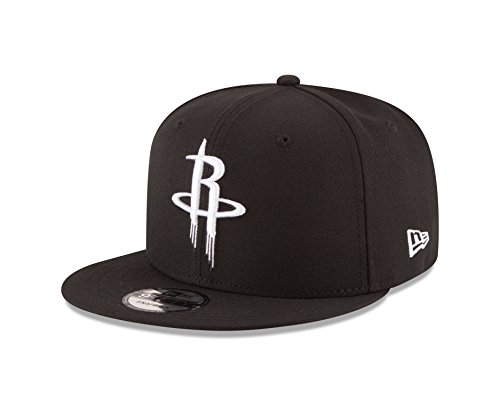 New Era NBA Houston Rockets Men's 9Fifty Snapback Cap, One Size, Black