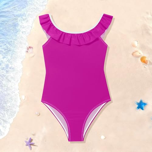 Trajes de baño para niñas de secado rápido SyXIOP Rose de 3 a 6 años 2