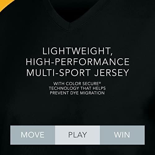 Augusta Sportswear Women's Cutter Softball Jersey-Stylish and Lightweight V-Neck Tee Active Comfort4