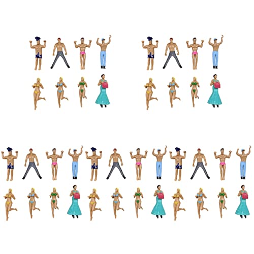 40 pcs Cocktail drinking glass markers miniature people figures drink Wine Glass Markers Wine Glass Markers