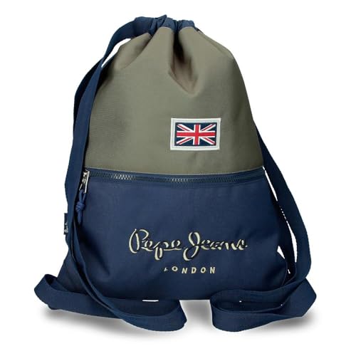 Sac à dos zippé Pepe Jeans Arwyn Marine de 1,61L conçu par Joumma Bags