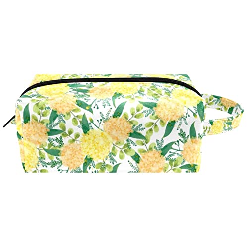 Travel-Essentials Toiletry Bag For Women,Makeup-Bag-For-Travel-Accessories,Microfiber Leather Cosmetic Bag,Dorm Room Essentials, Beautiful Flower #TOP28
