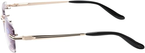 Miniatura 5 de SOOLALA - Gafas de lectura antifatiga con corte de diamante de gama alta