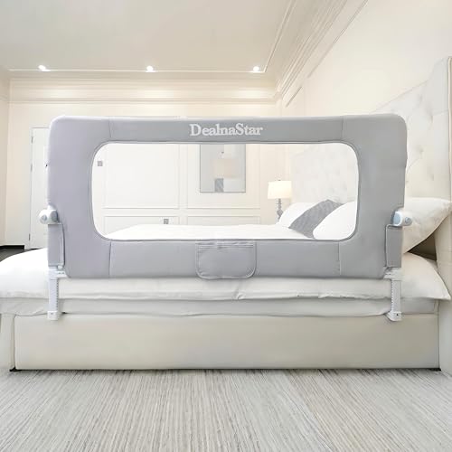 Protector de seguridad para cama de 120 cm con ajuste universal sin huecos peligrosos 2