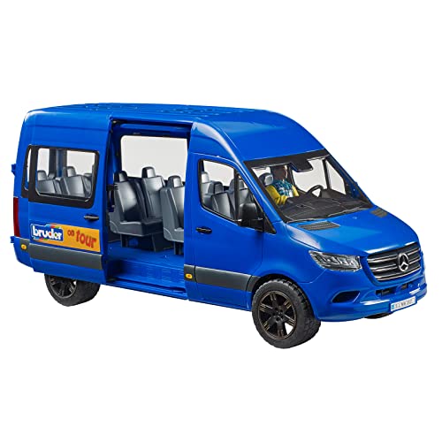Bruder MB Sprinter transportwagen met bestuurder