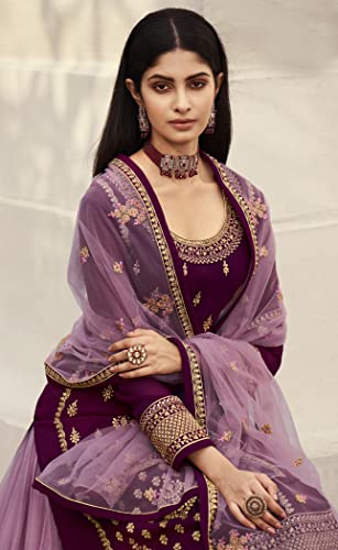 Image of Delisa New Indian /Pakistani Eid Special Party /Ethnic wear Georgette Straight Ghagra Style Salwar Kameez Suit for Womens-2085