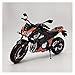 Modèle de moto Enfants Cadeau 1/12 pour Kawasaki pour Ninja Z800 Racing Cross-country Modèle Simulation Métal Jouet Moto Rue Modèle Collection Maquette de Moto ( Color : Z800 Orange no box )