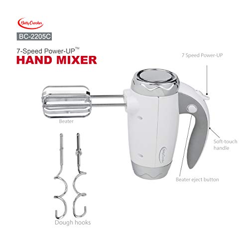 Betty Crocker 7-Speed Power Up Hand Mixer BC-2205C の商品画像 1