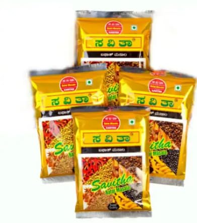 Savitha Bafat Masala, 100g (Pack of 4) – Authentic Indian Spice Mix for Rich & Flavorful, Stews & More | Premium Ingredients | Fresh & Aromatic (B0D4QXCBMX) Amazon Price History, Amazon Price Tracker